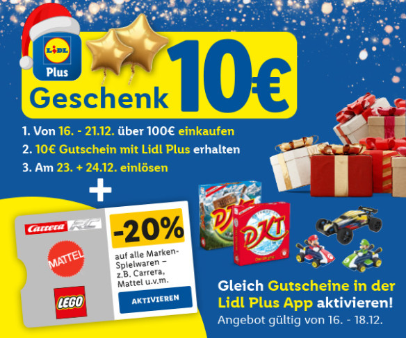 Gutscheine der Woche Lidl Plus