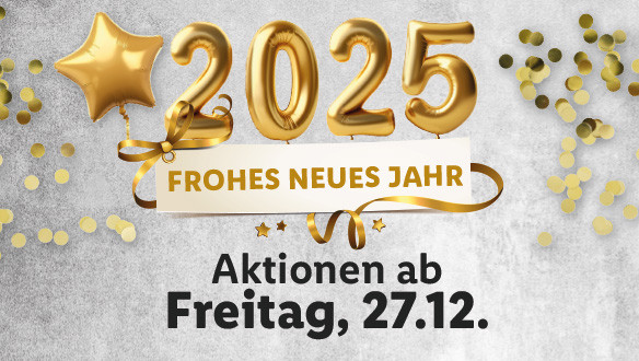 Aktionen ab Freitag, 27.12.