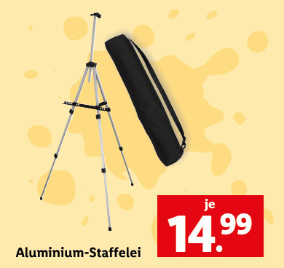 Aluminium-Staffelei