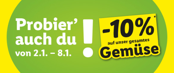 -10 % auf gesamtes Gemüse