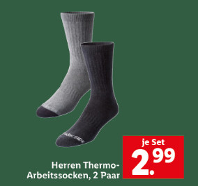 PARKSIDE® Herren Thermo-Arbeitssocken