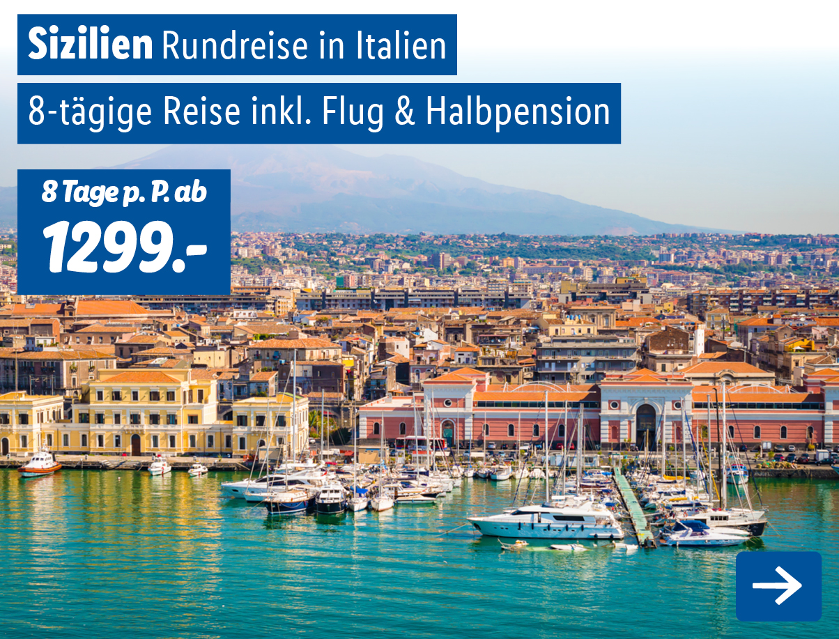 Sizilien - Rundreise in Italien