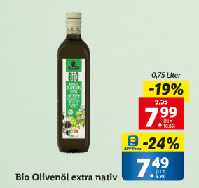 Bio Olivenöl extra nativ