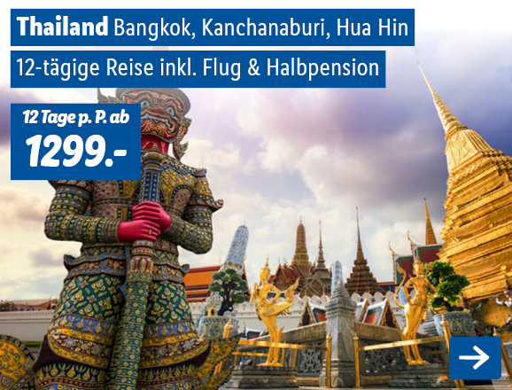 Thailand - Bangkok - Kanchanaburi - Hua Hin