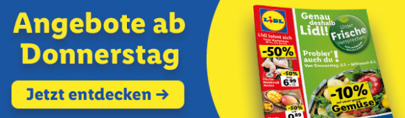 Angebote ab Donnerstag im Flugblatt