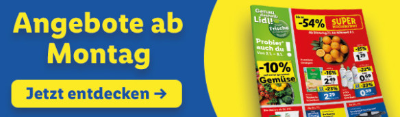Angebote ab Montag im Flugblatt