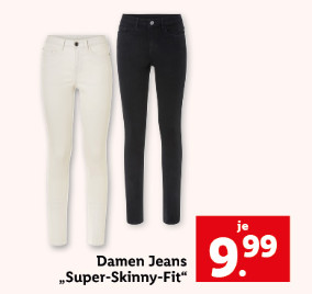 Damen Jeans "Super-Skinny-Fit"