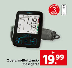 Oberarm-Blutdruckmessgerät