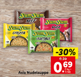 Asia Nudelsuppe