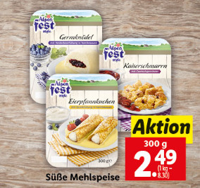 Süße Mehlspeise