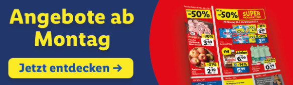 Angebote ab Montag im Flugblatt