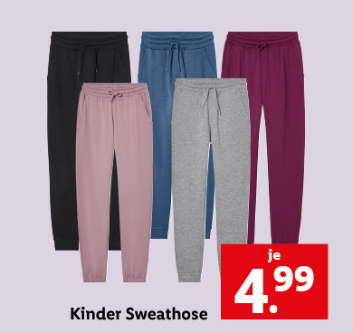 Kinder Sweathose