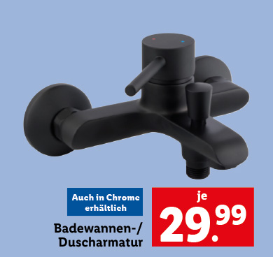 Badewannen-/Duscharmatur