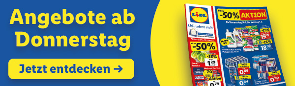 Angebote ab Donnerstag im Flugblatt
