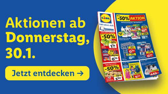 Aktionen ab Donnerstag, 30.1.