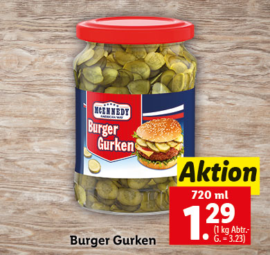 Burger Gurken