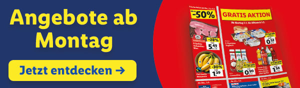 Angebote ab Montag im Flugblatt