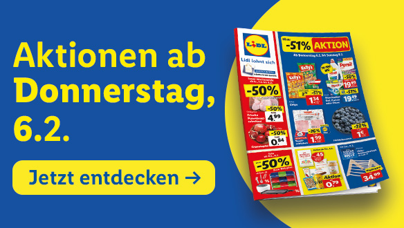 Aktionen ab Donnerstag, 6.2.