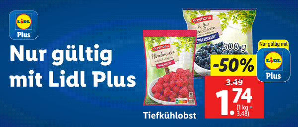 Lidl Plus Highlights