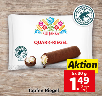 Topfen Riegel