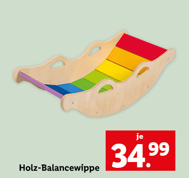 Holz-Balancewippe