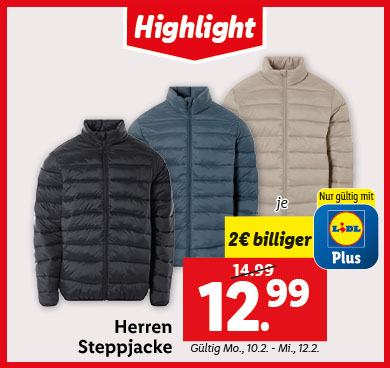 Herren Steppjacke