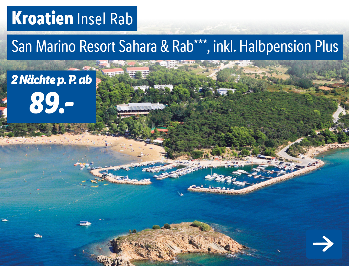 Kroatien - Adria - Rab