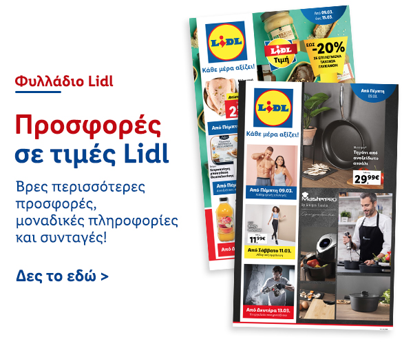 Φυλλάδιo Προσφορών Lidl