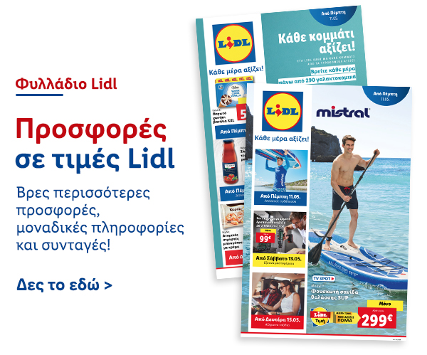 Φυλλάδιo Προσφορών Lidl