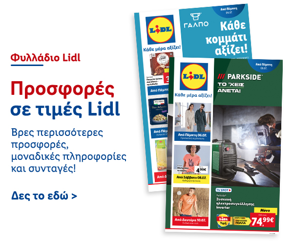 Φυλλάδιo Προσφορών Lidl