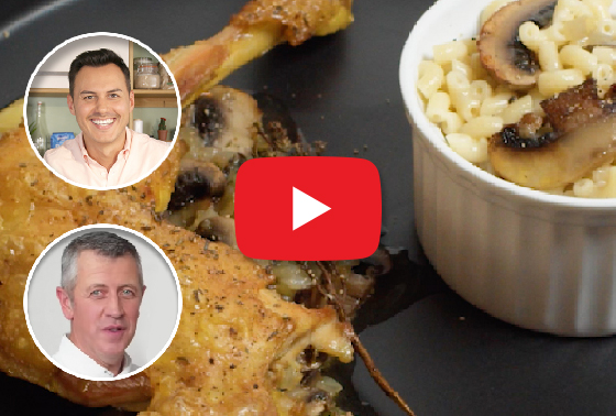 Cuisses de poulet au four