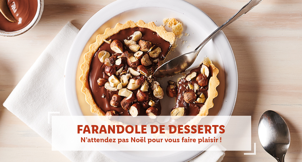 Toutes nos belles recettes de desserts pour Noël !
