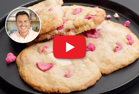 Cookies à partager aux pralines