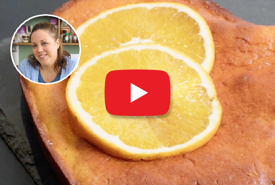 Gâteau moelleux à l'orange