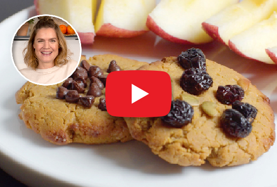 Cookies protéinés vegan
