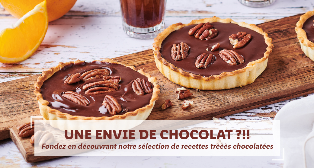 Fondez en découvrant notre sélection de recettes trèèès chocolatées