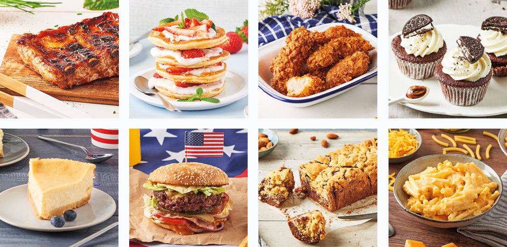 Retrouvez ici toutes nos recettes américaines !