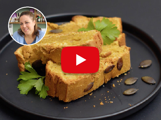Cake aux saveurs d'automne marron et carottes