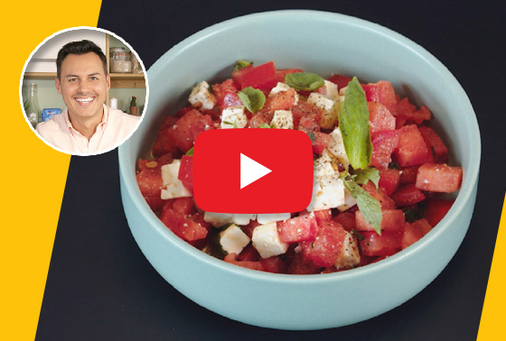 Tartare tomates pastèque