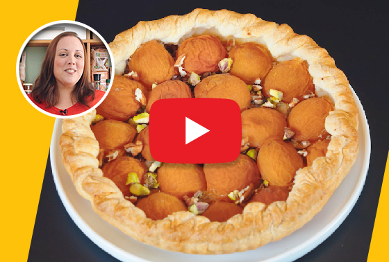 Tarte aux abricots