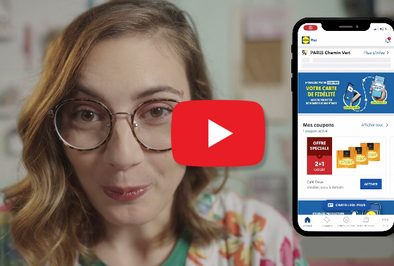 Présentation de Lidl Plus par les égéries de Lidl