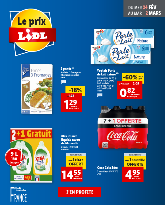 Newsletter Lidl France