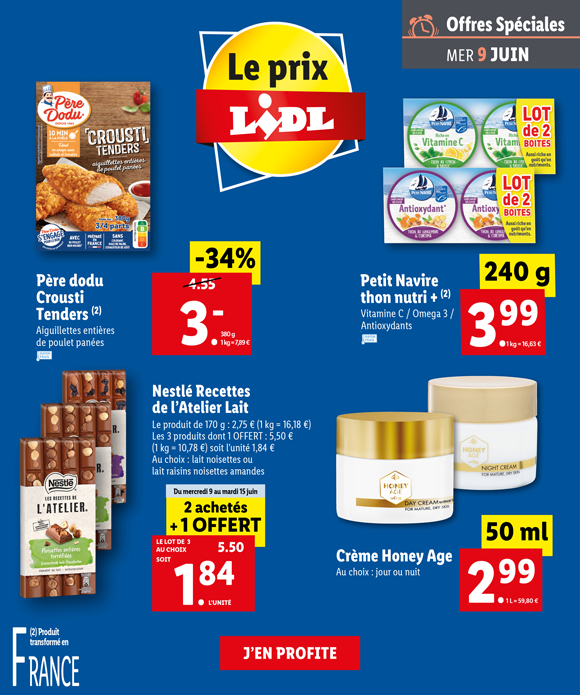 Newsletter Lidl France