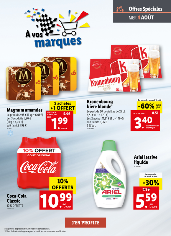 Newsletter Lidl France