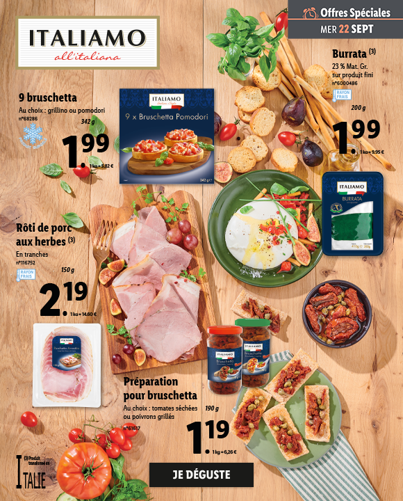 Newsletter Lidl France