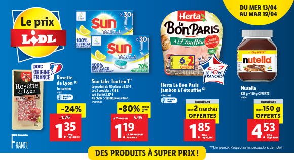 Newsletter Lidl France
