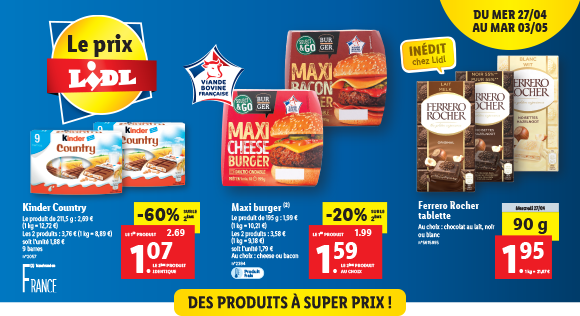 Newsletter Lidl France