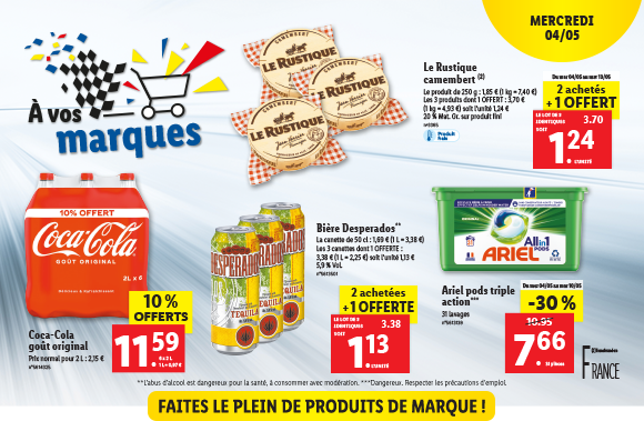 Newsletter Lidl France