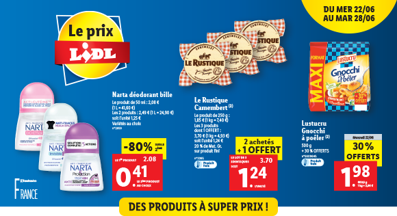 Newsletter Lidl France