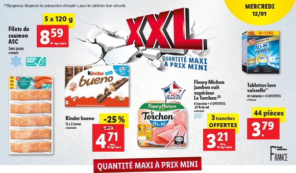 Newsletter Lidl France